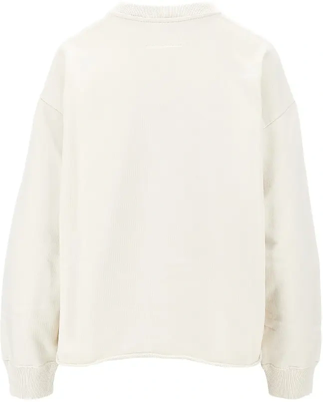 Bluza trening Calligraphic logo print sweatshirt - Img 3