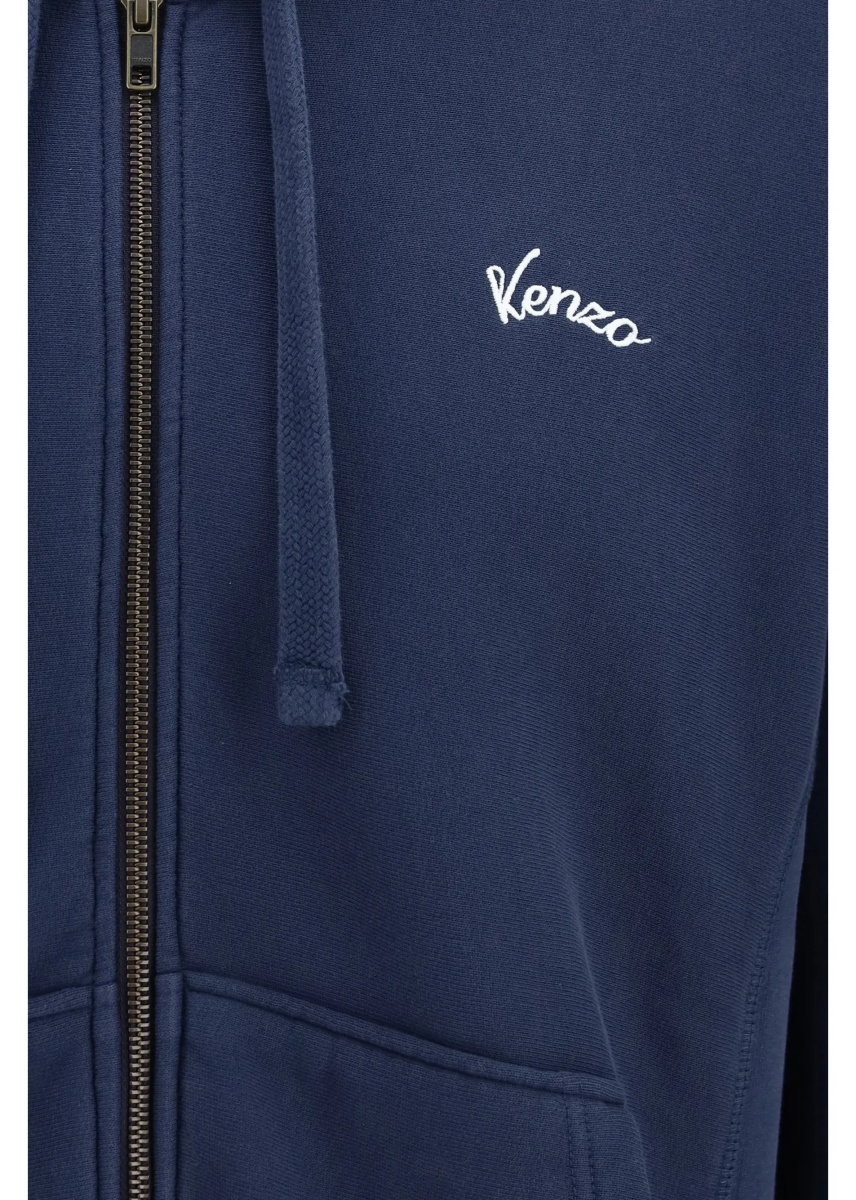 Bluza trening Kenzo Eiffel Tower Design cotton Hoodie - Img 3