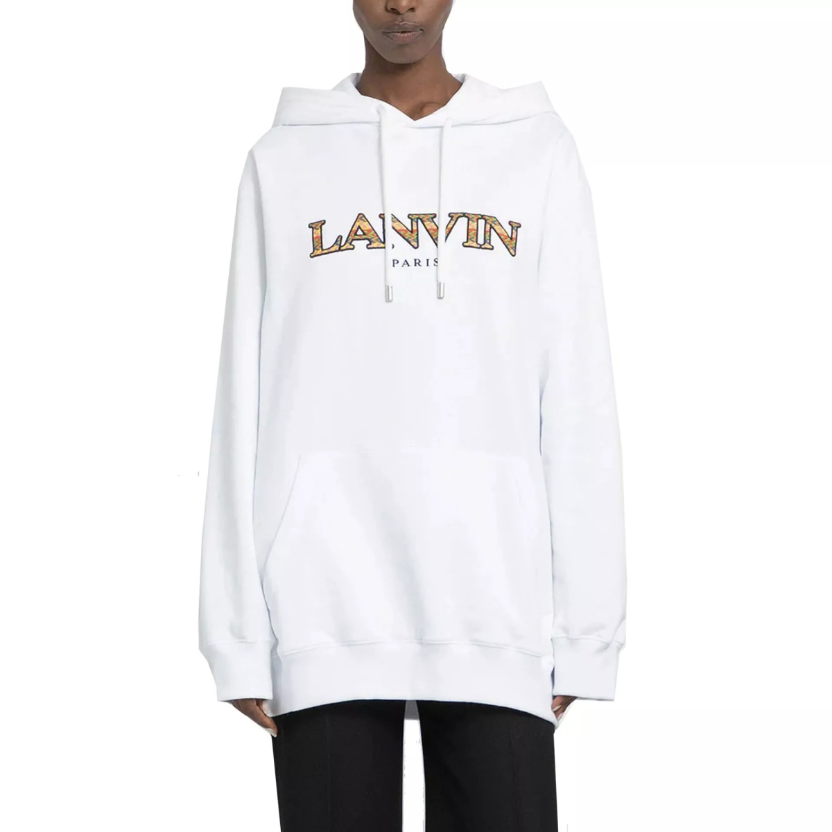 Bluza trening Lanvin Oversized Logo Hoodie Sweatshirt - Img 2