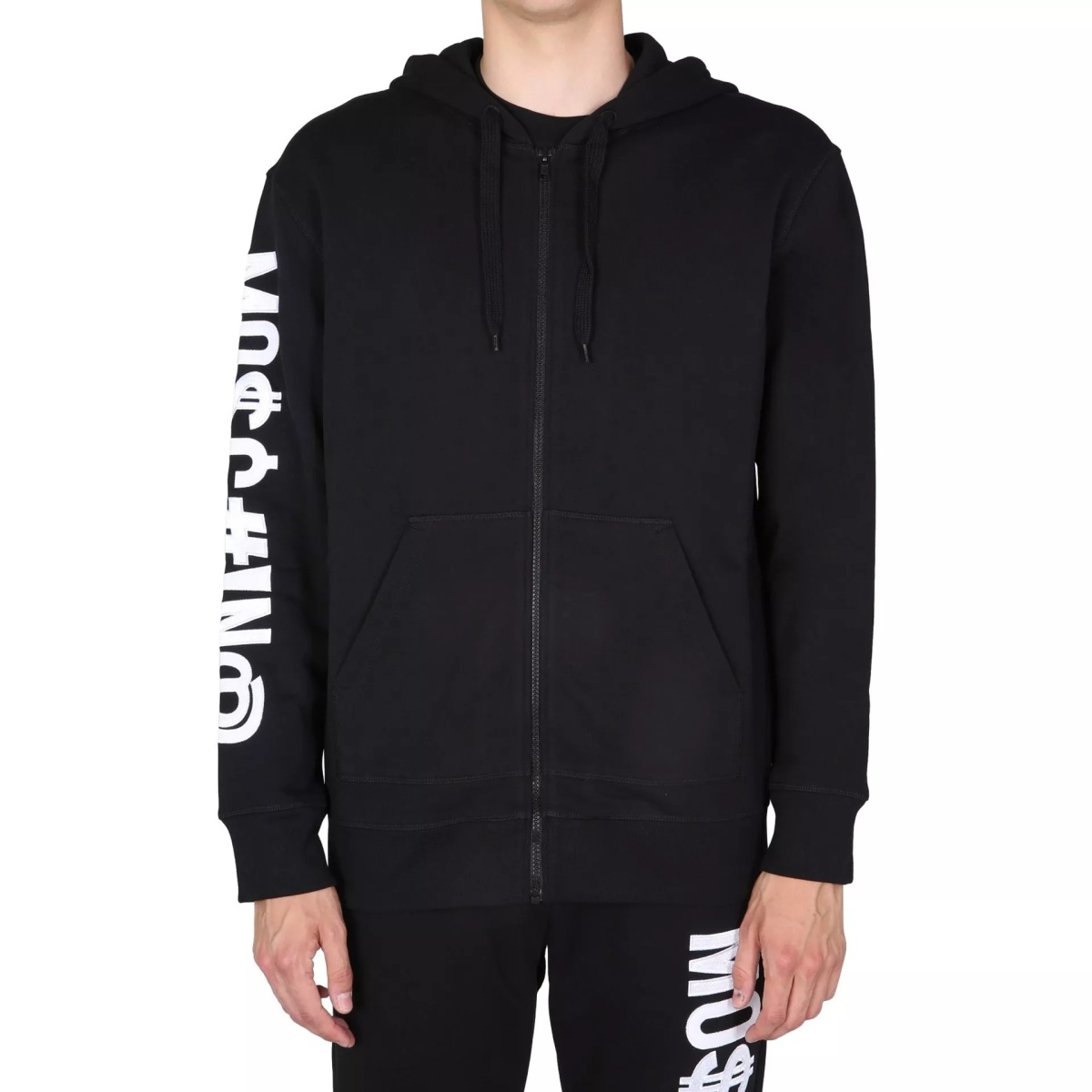 Bluza trening Moschino Couture Cotton Zip-Up Sweatshirt - Img 2