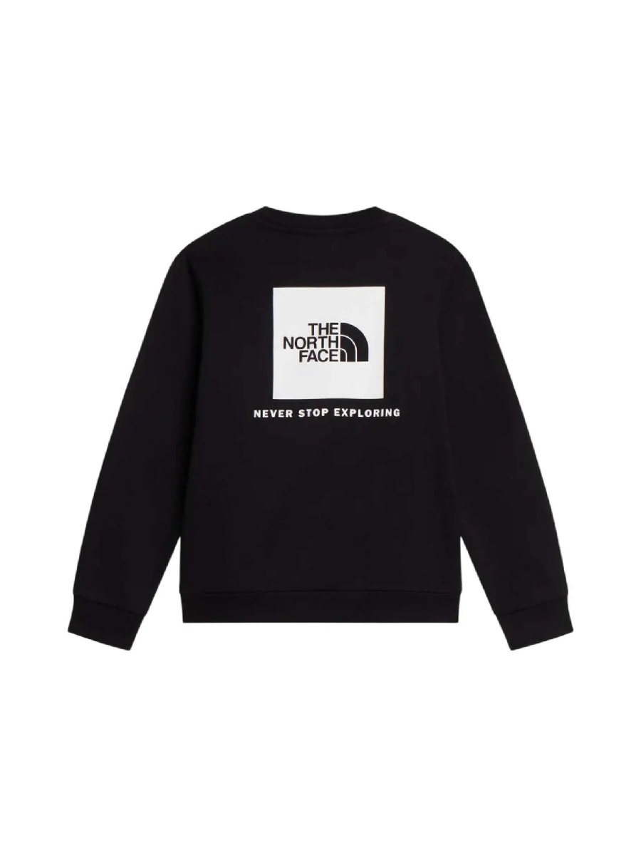 Bluza trening TEEN EVOLUTION BOX NSE CREW TNF BLACK - Img 2
