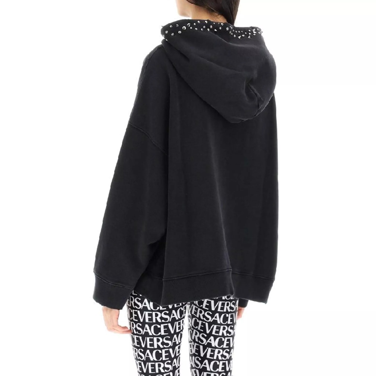 Bluza trening Versace Cotton Logo Sweatshirt - Img 3