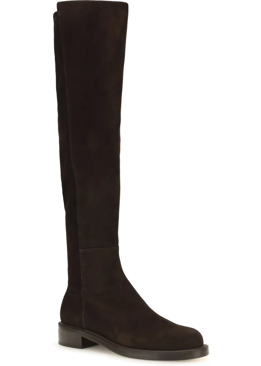 Bocanci 5050 Gisele suede knee-high Boots - Img 2