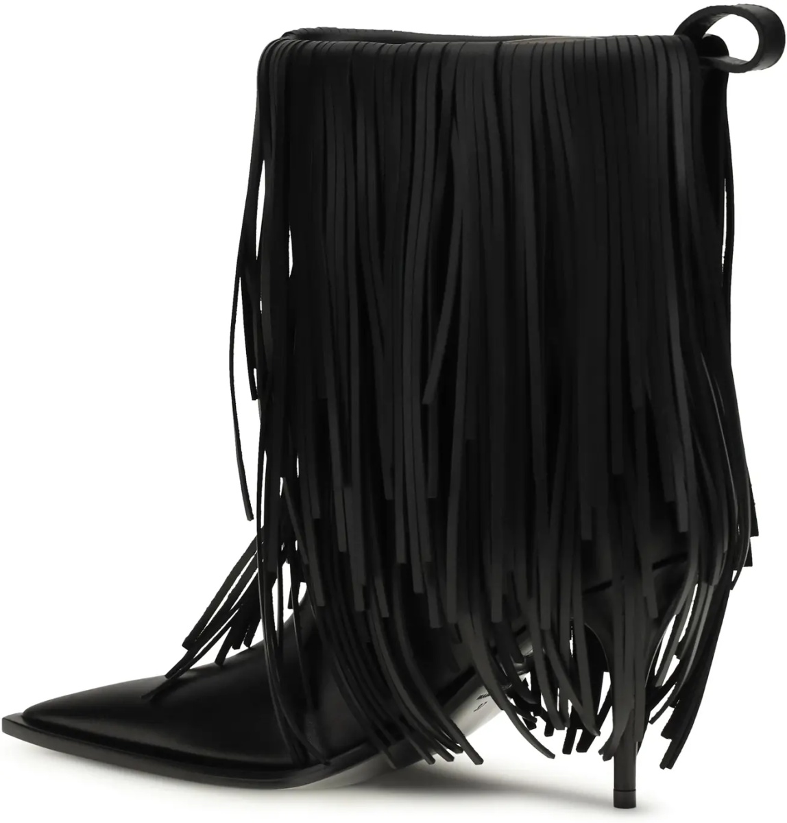 Bocanci Avenue Fringe Ankle Boots - Img 3
