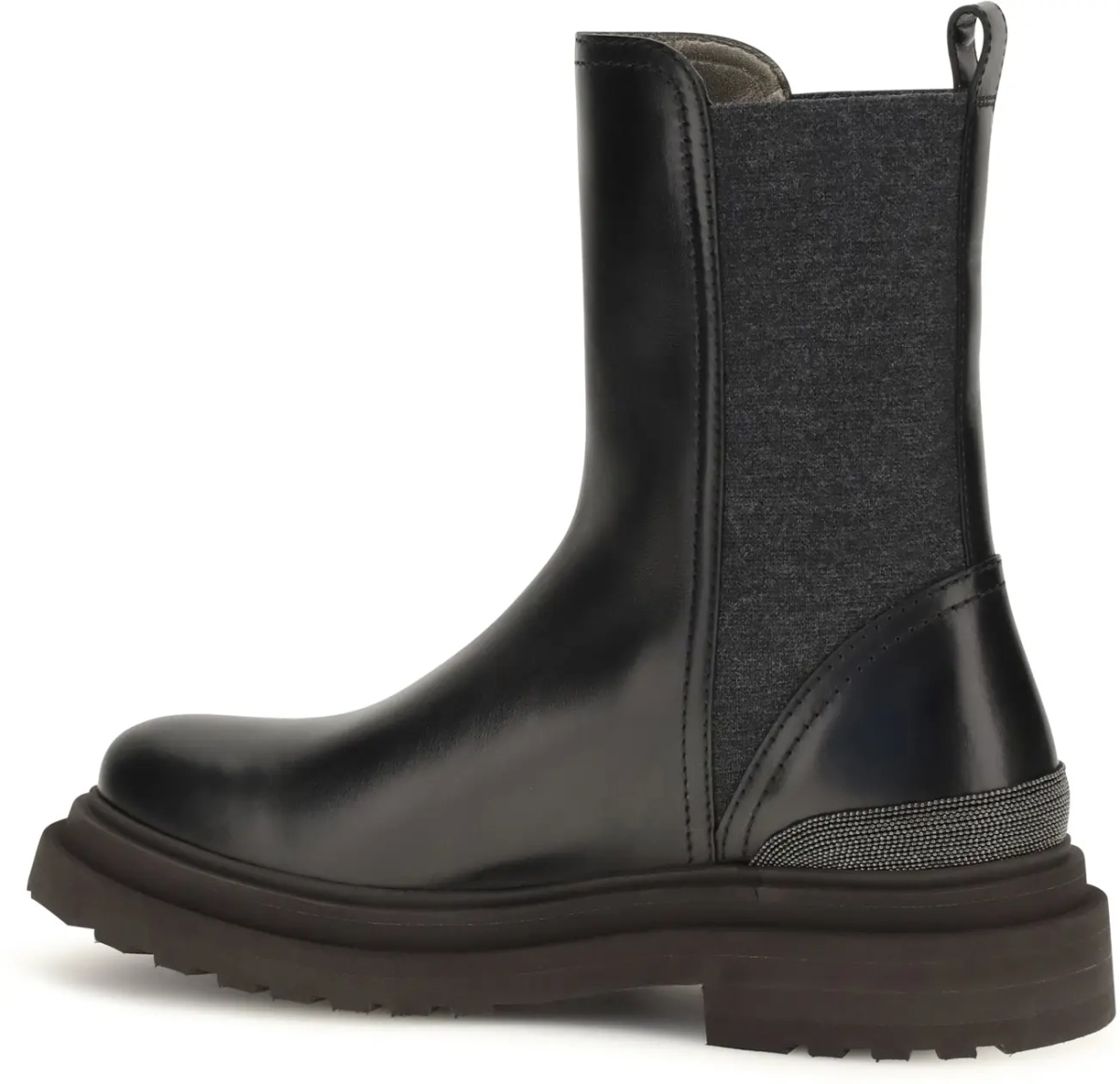 Bocanci Leather Chelsea Ankle Boots - Img 3