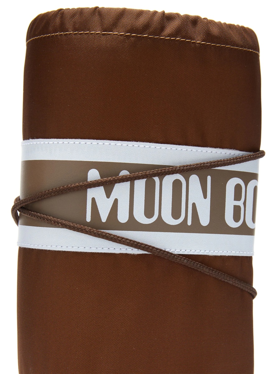 Bocanci Moon Boot maro din poliamida si pvc - Img 4