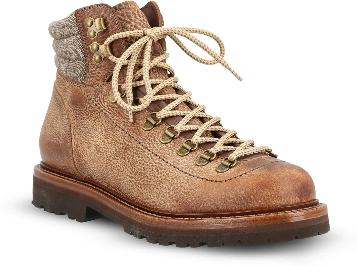 Bocanci Mountain Boots in leather with wool and cashmere inserts - Img 4