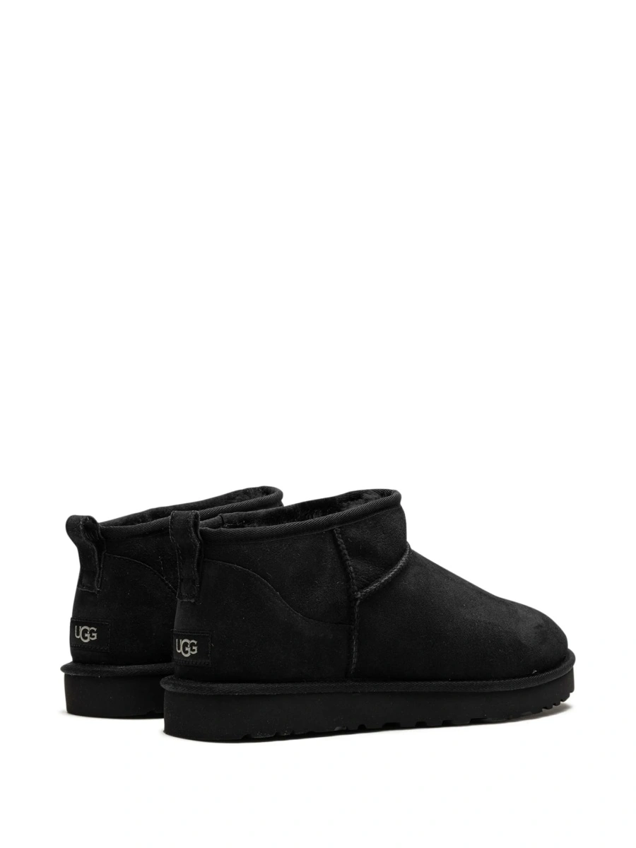 Bocanci UGG negri din piele intoarsa - Img 2