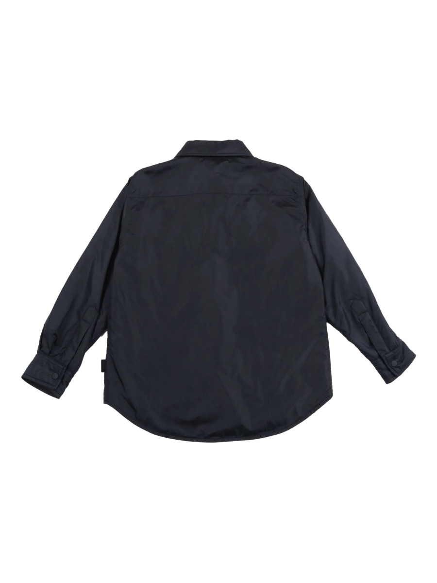 Bomber jacket Aspesi albastra din poliamida - Img 2