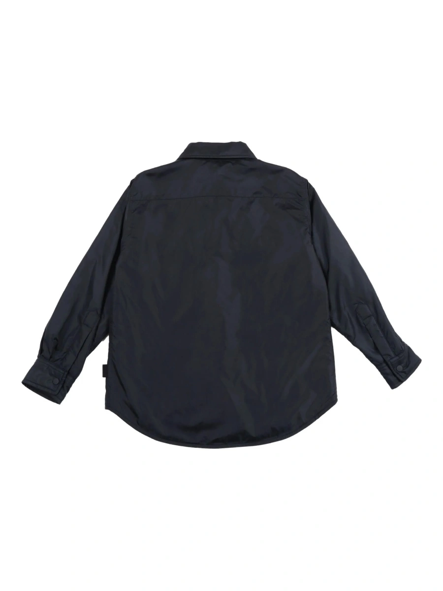 Bomber jacket Aspesi albastra din poliamida - Img 2