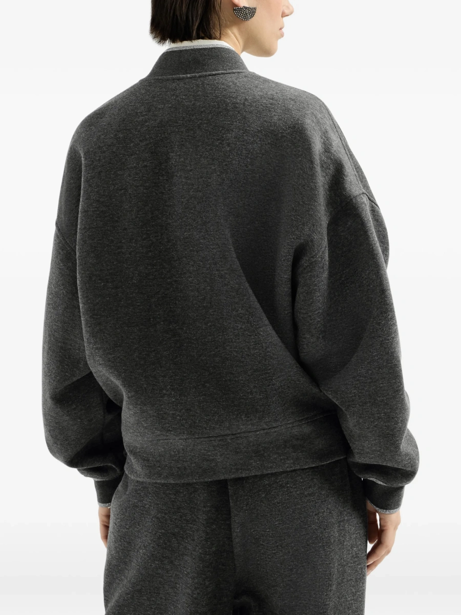 Bomber jacket Brunello Cucinelli gri - Img 4