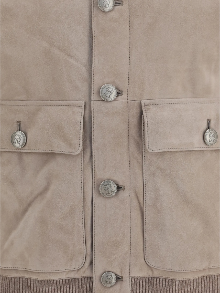 Bomber jacket Brunello Cucinelli maro - Img 3