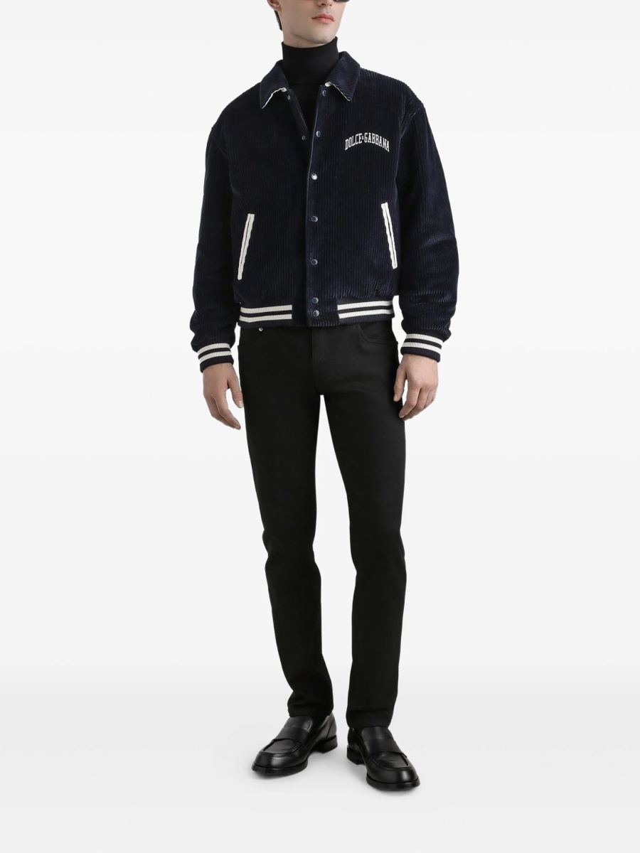 Bomber jacket Dolce &amp; Gabbana albastra - Img 2