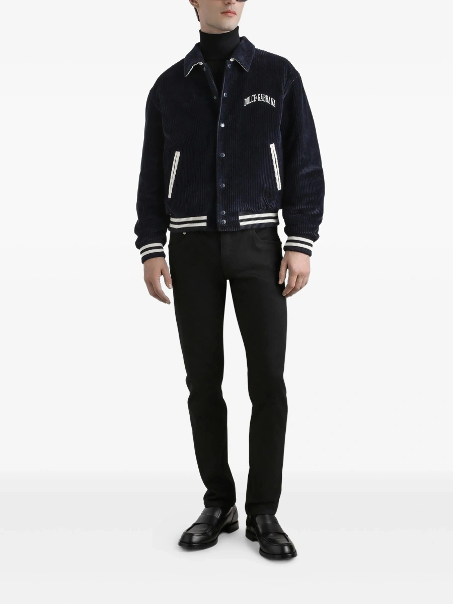 Bomber jacket Dolce &amp; Gabbana albastra - Img 2