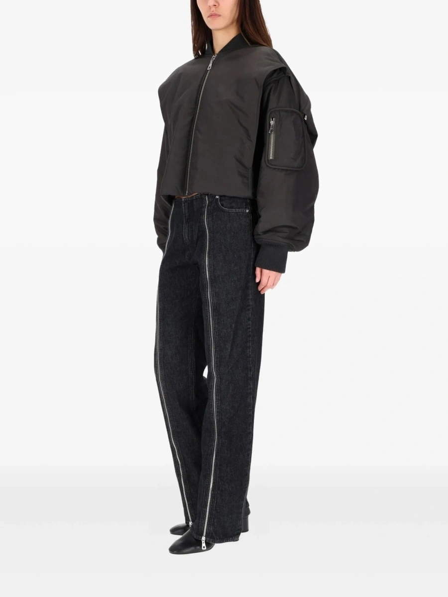 Bomber jacket Jean Paul Gaultier gri - Img 2