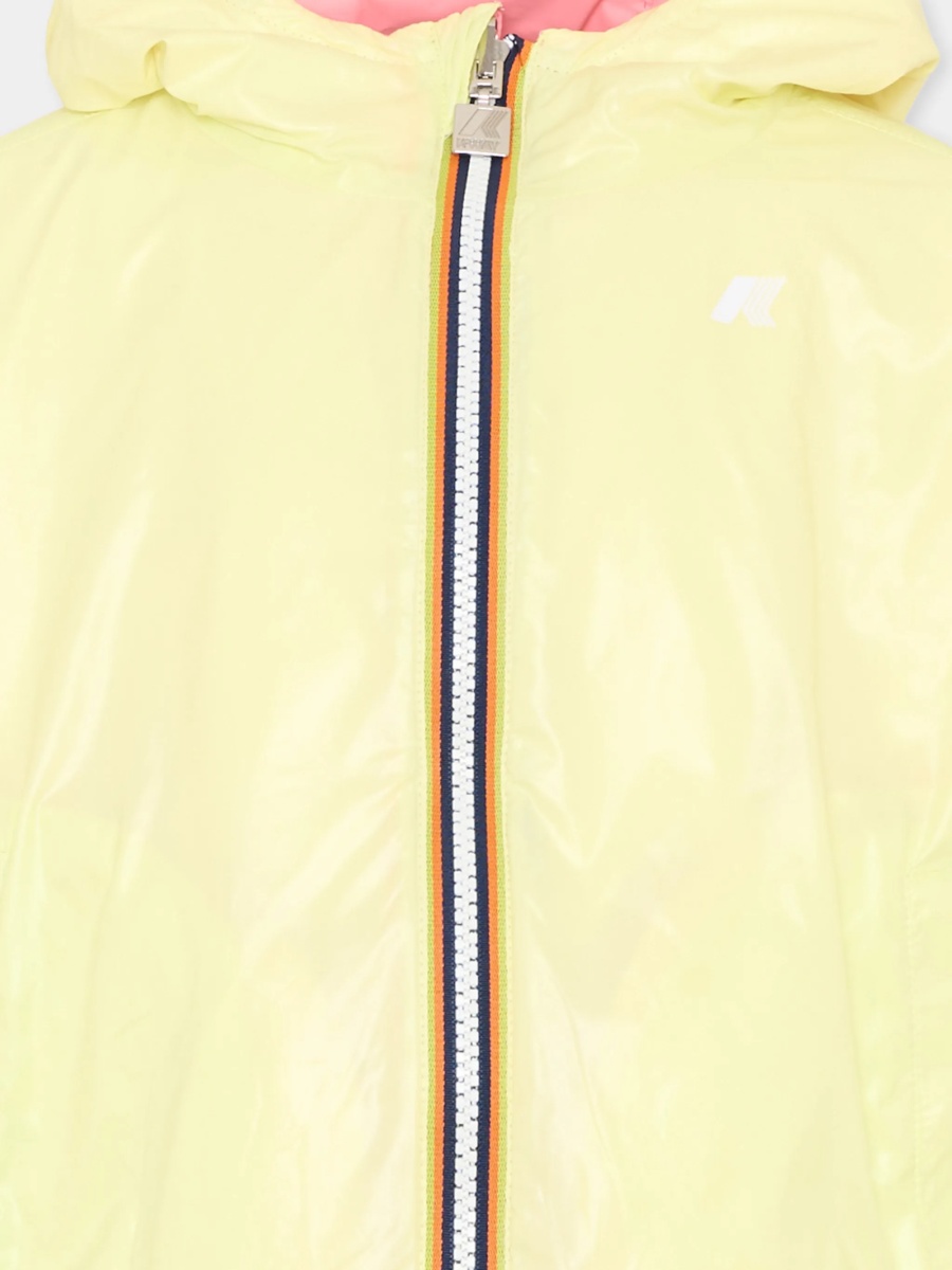 Bomber jacket K-WAY KIDS galbena - Img 3