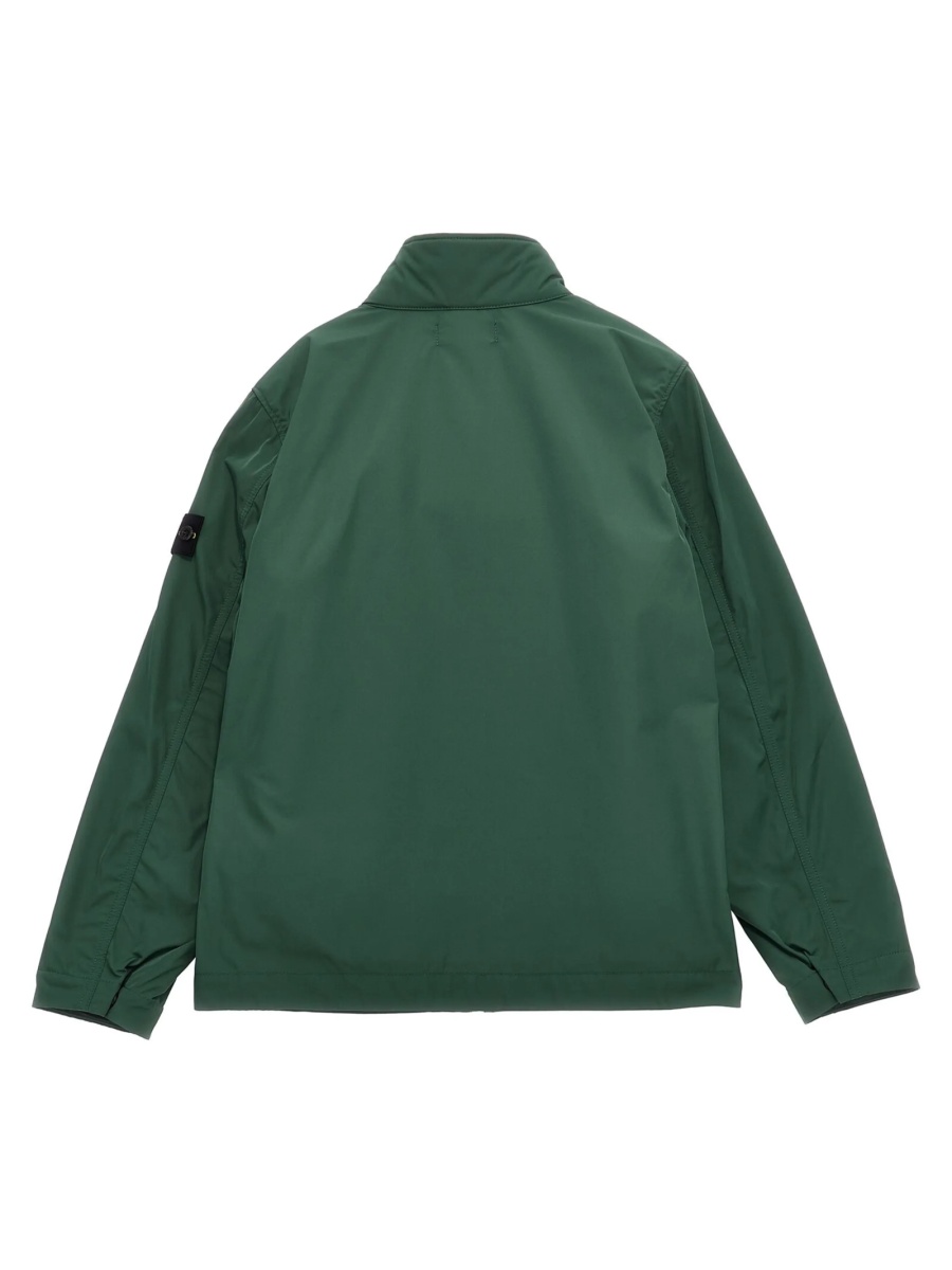 Bomber jacket Stone Island verde din polyester - Img 2