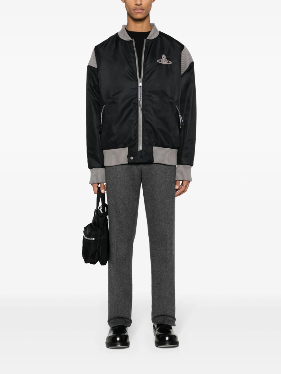 Bomber jacket Vivienne Westwood neagra - Img 2