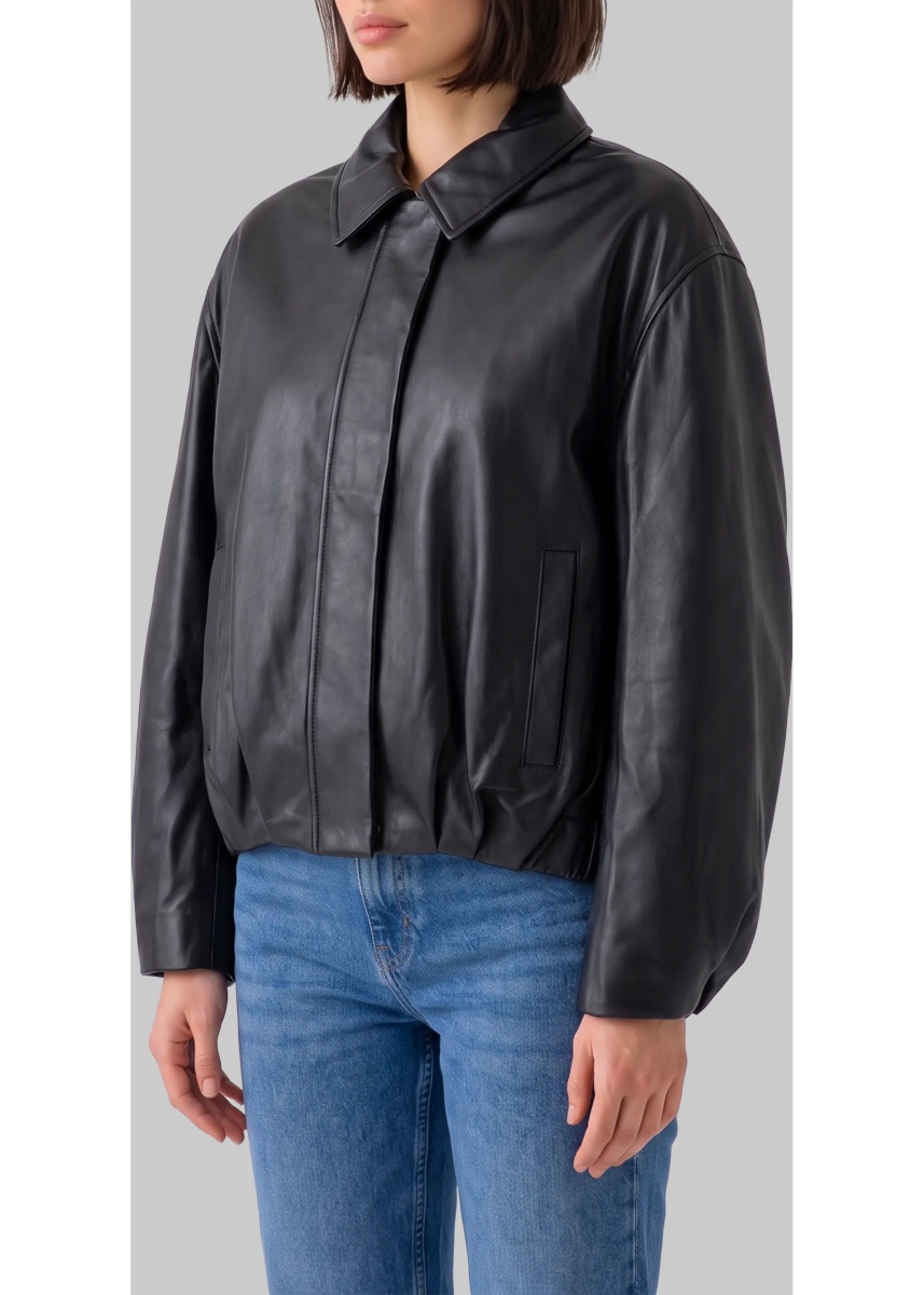 Bomber Melis Leather Jacket - Img 2