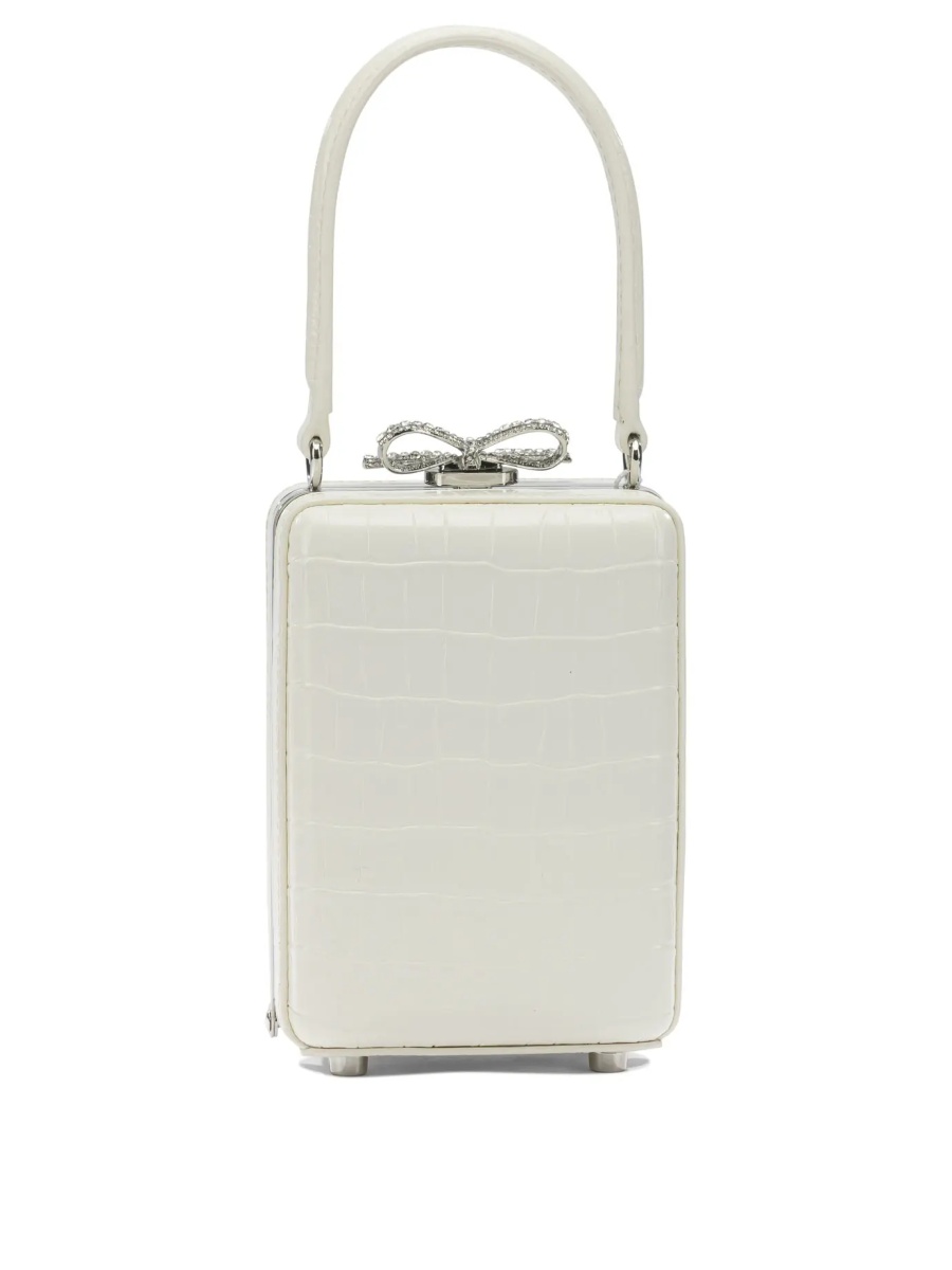 Borsa a mano mini in pelle di coccordillo - Img 3