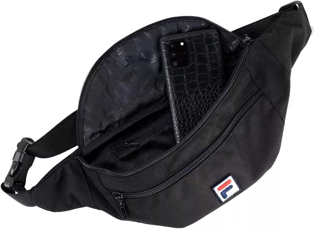Borseta Bissau Coated Canvas Double Zipper Waist Bag - Img 2