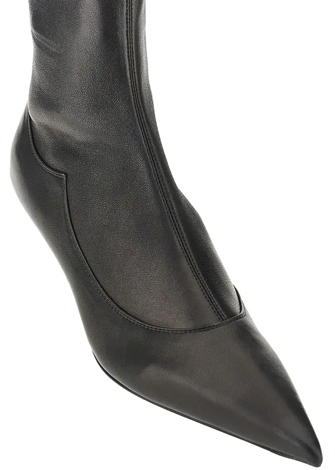 Botine Stretch nappa leather ankle-boots - Img 2