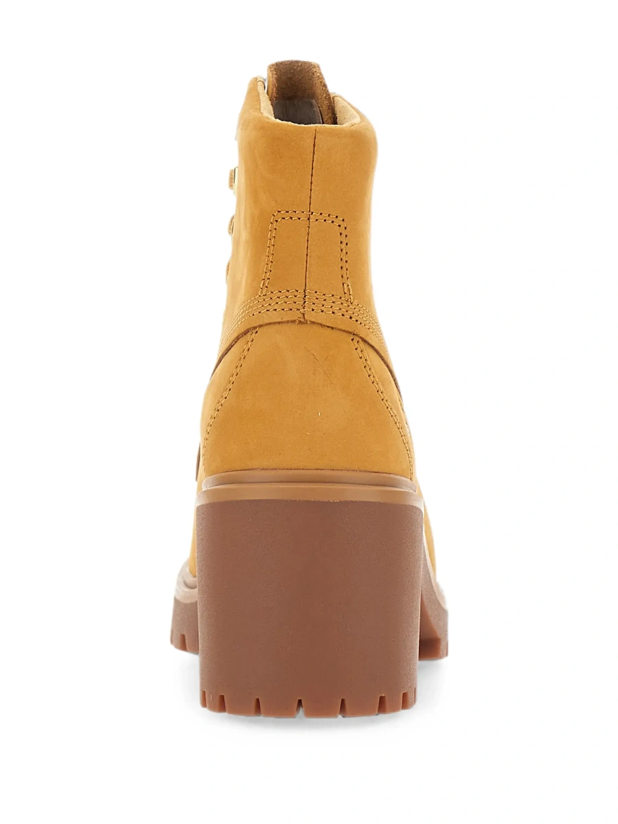 Botine Timberland galbene din piele - Img 6