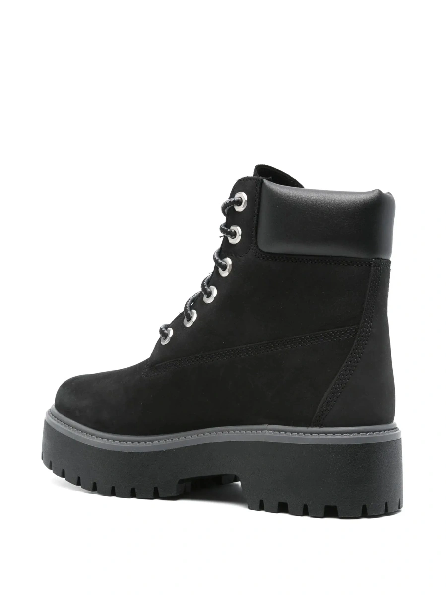 Botine Timberland negre din piele - Img 6
