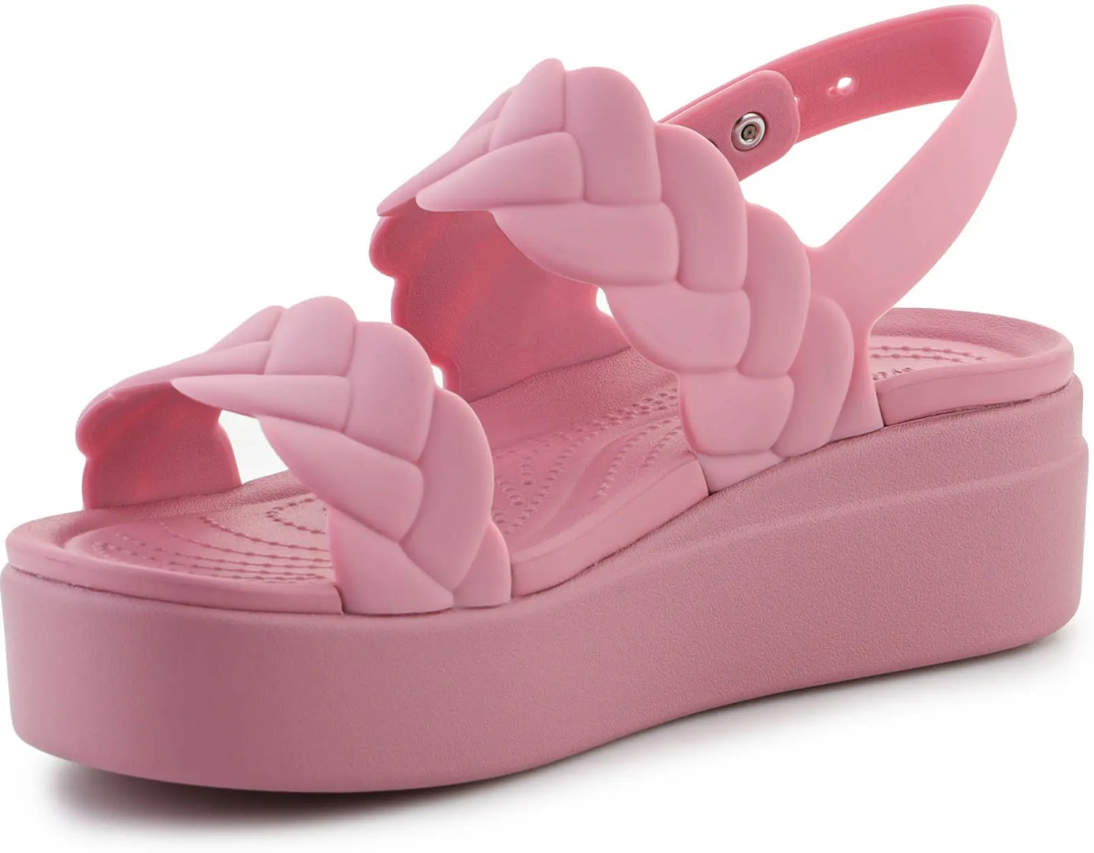 Brooklyn Woven Low Wedge Rosette - Img 3