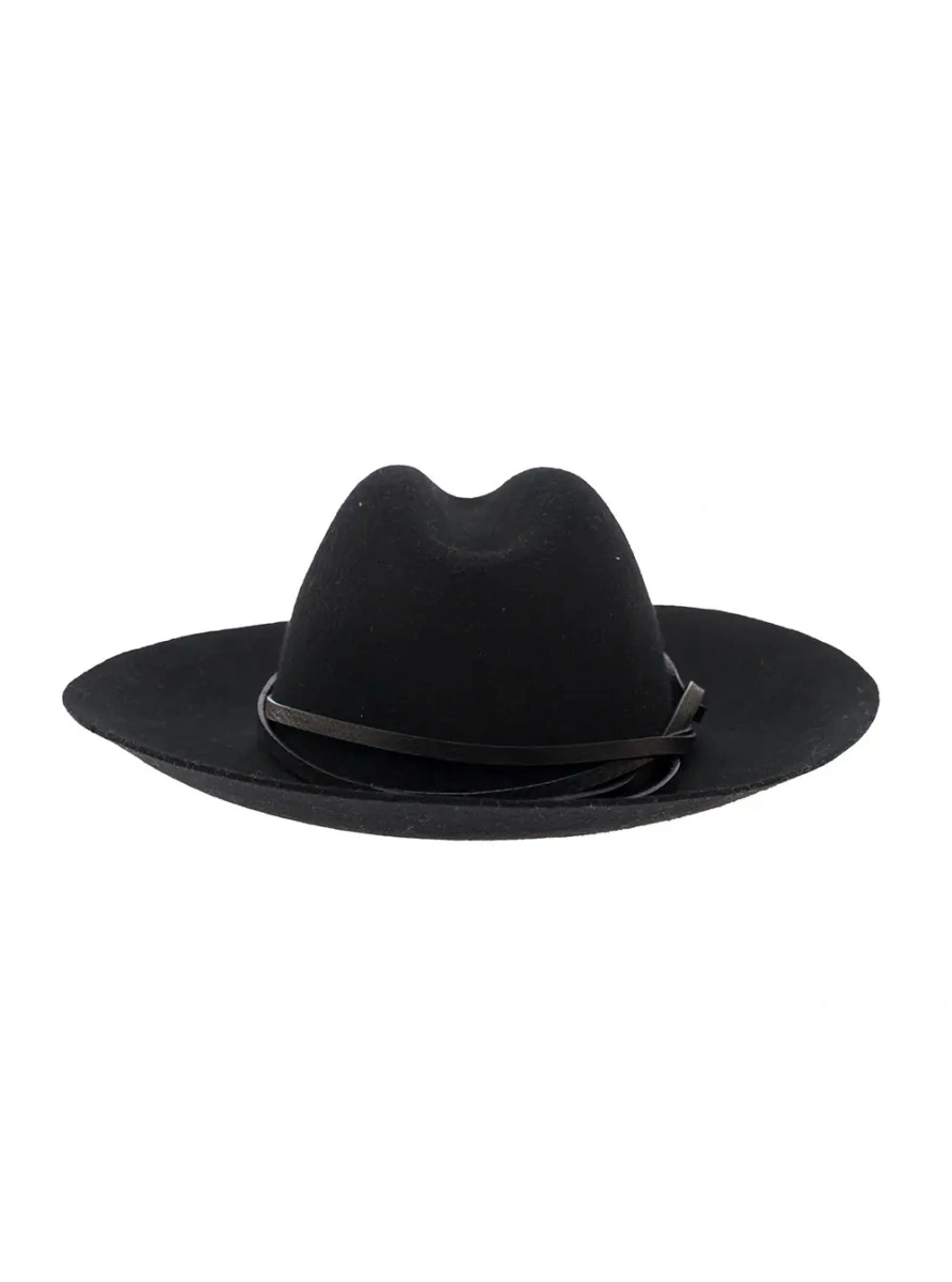 Caciula Golden Goose neagra din fetru - Img 2