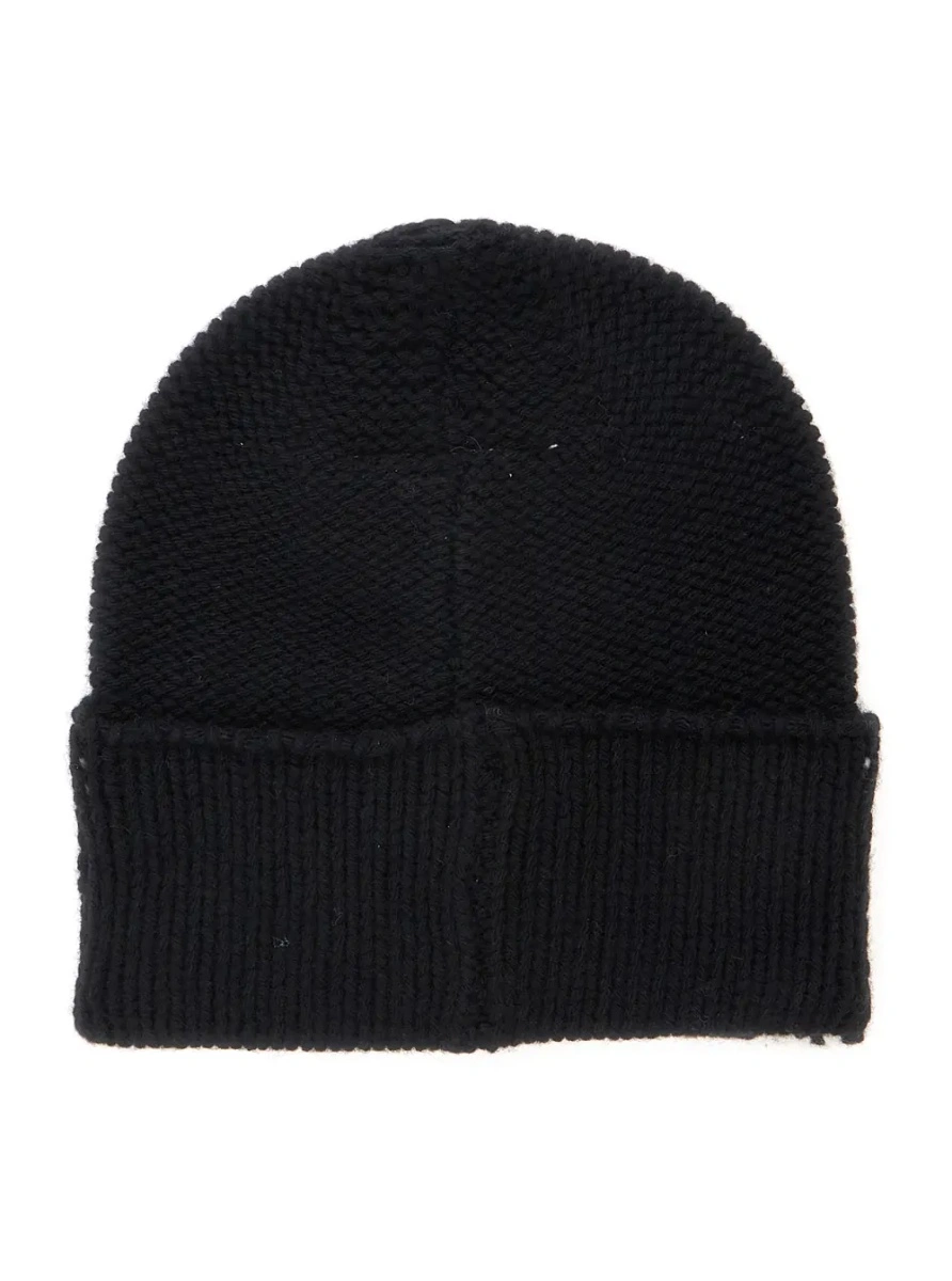 Caciula MM6 MAISON MARGIELA KIDS neagra din lana - Img 2