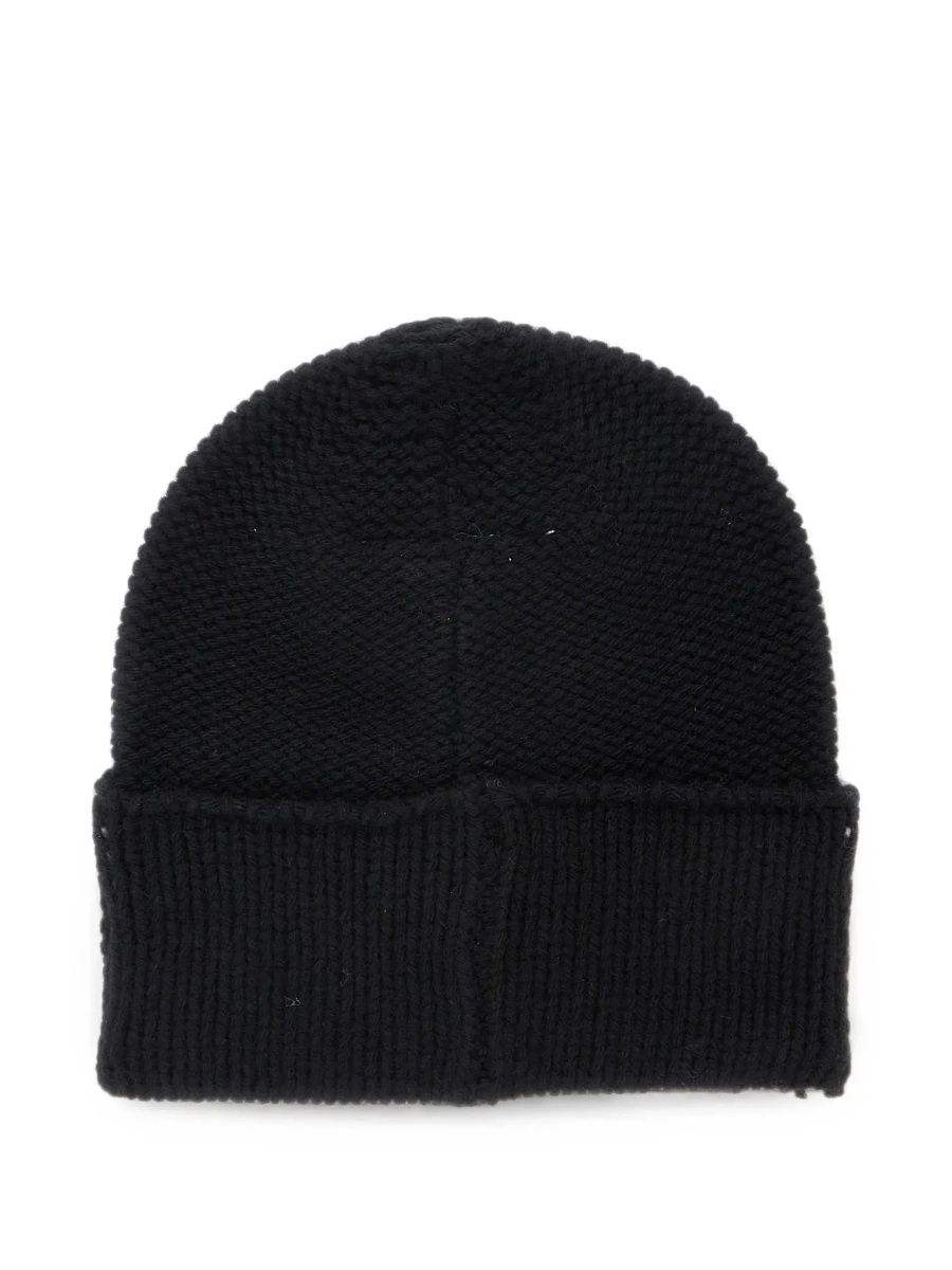 Caciula MM6 MAISON MARGIELA KIDS neagra din lana - Img 4