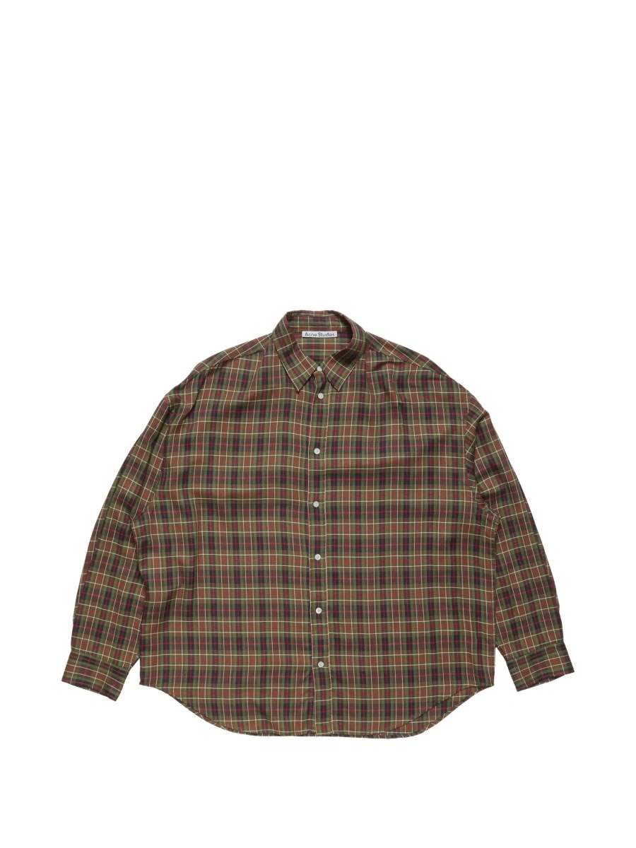 Camasa Acne Studios multicolor din bumbac - Img 8