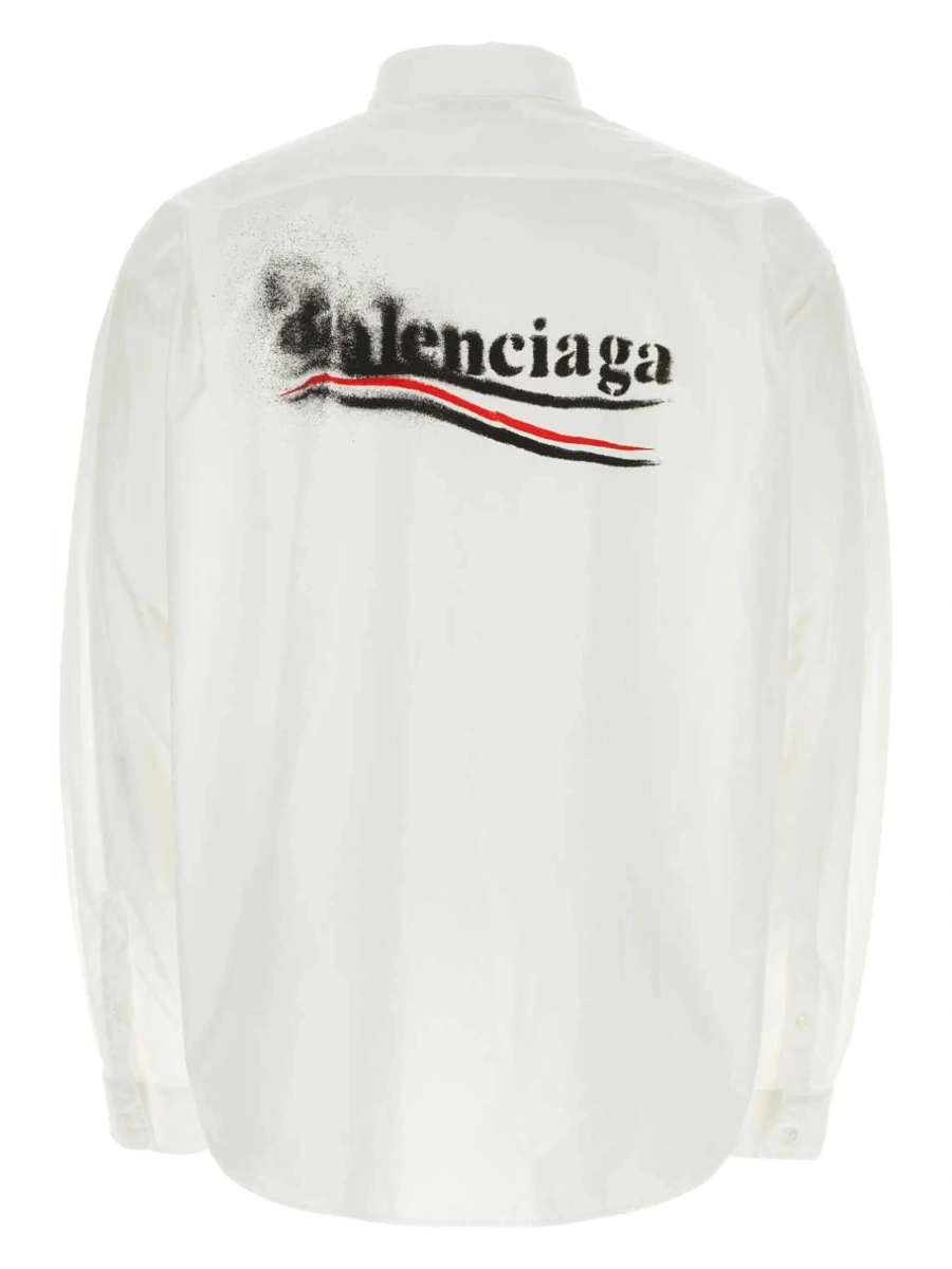 Camasa Balenciaga alba - Img 2
