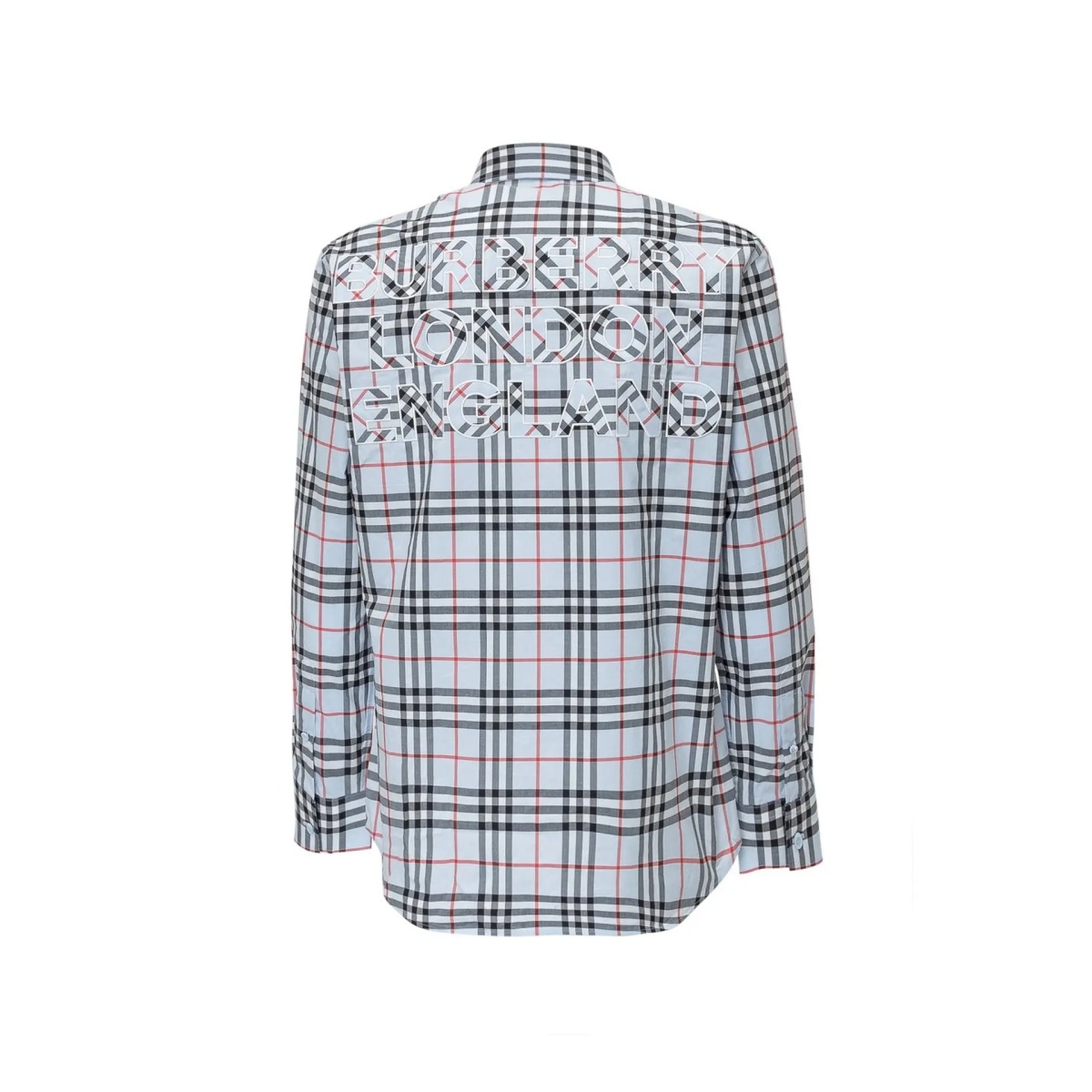 Camasa Burberry Checked Cotton Shirt - Img 3