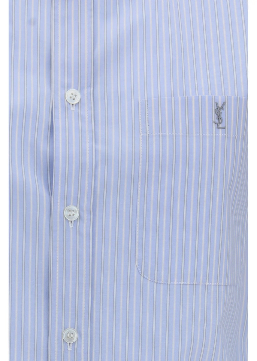 Camasa casual Cassandre Striped Poplin Shirt - Img 3