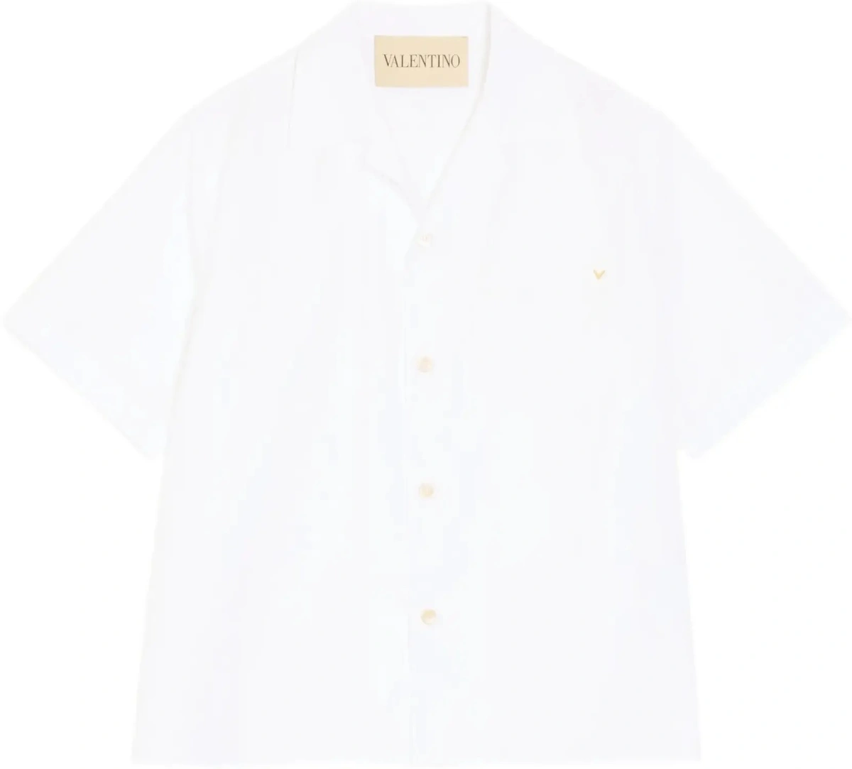 Camasa casual Cotton poplin bowling Shirt with VGold - Img 7
