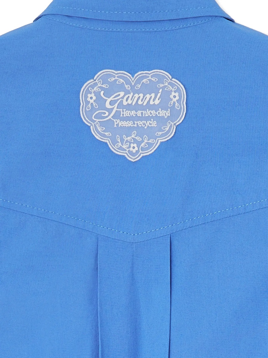Camasa casual Cotton Shirt with lace details - Img 7