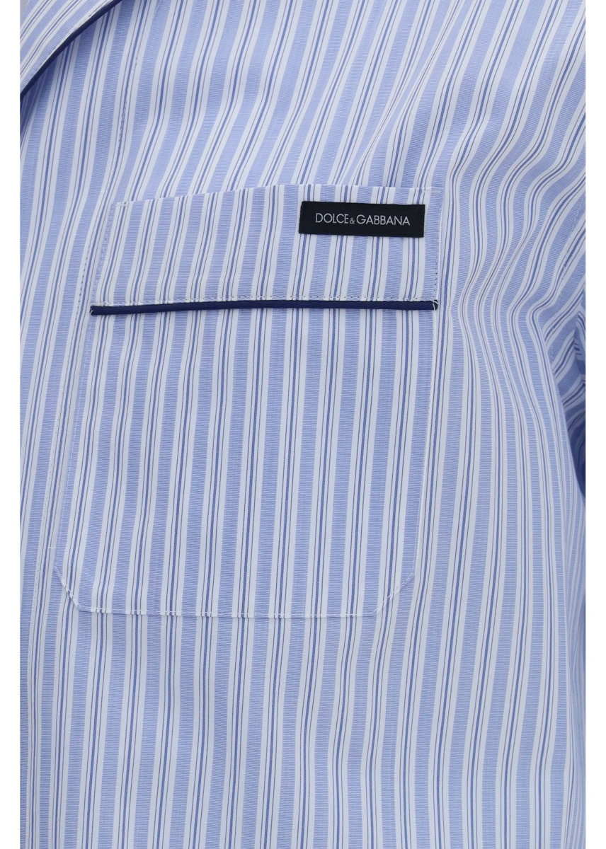 Camasa casual Embroidered cotton-blend Shirt - Img 3