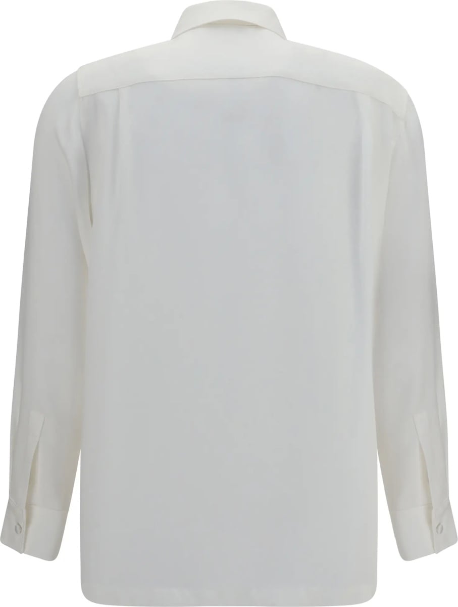 Camasa casual Geranio crepe de chine Shirt - Img 2