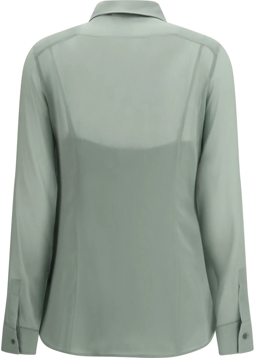 Camasa casual Long-sleeve silk Shirt - Img 2