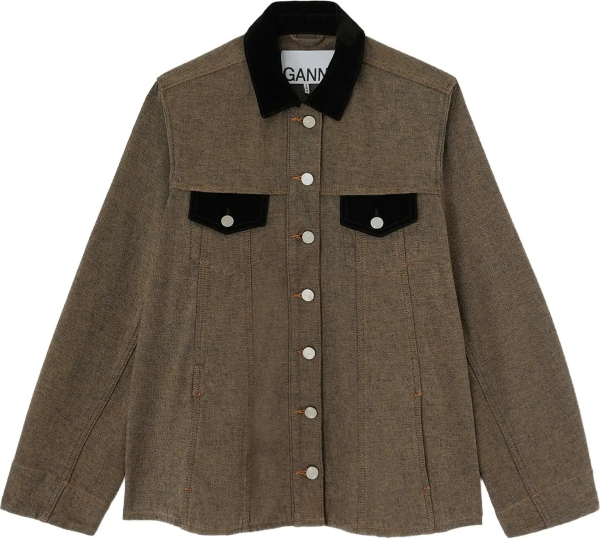 Camasa casual Neppy denim Overshirt - Img 6