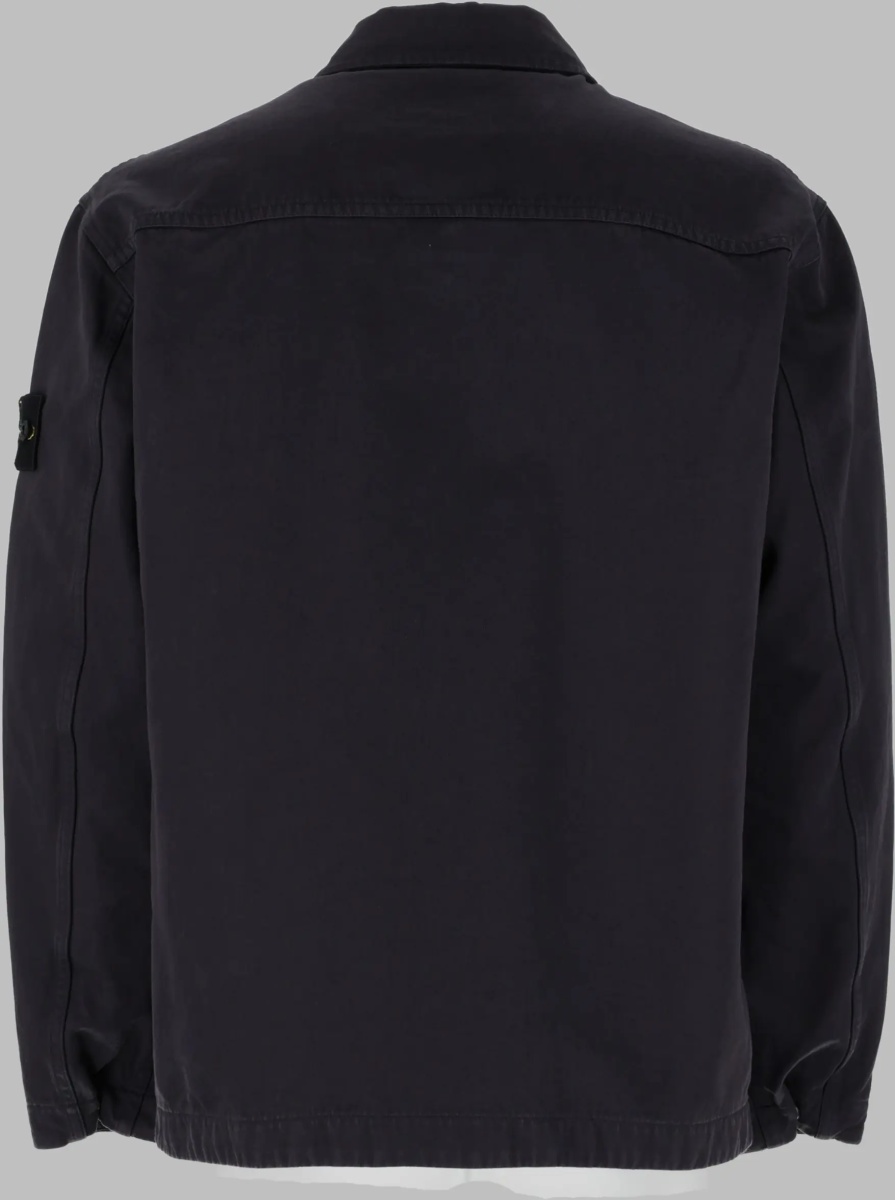 Camasa casual Overshirt In Twill Di Cotone - Img 2