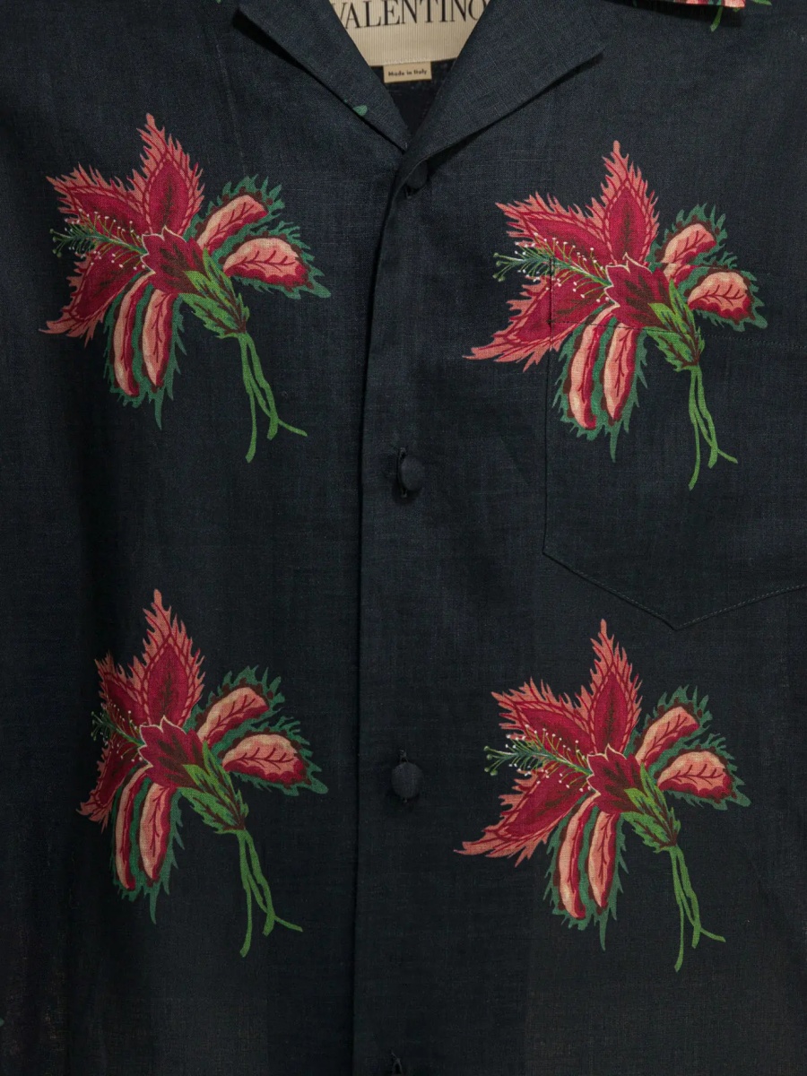 Camasa casual "Papier Floral" casual shirt - Img 3