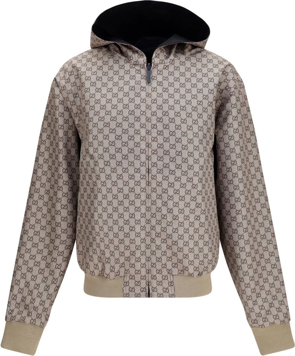 Camasa casual Reversible zip Jacket in cotton - Img 2