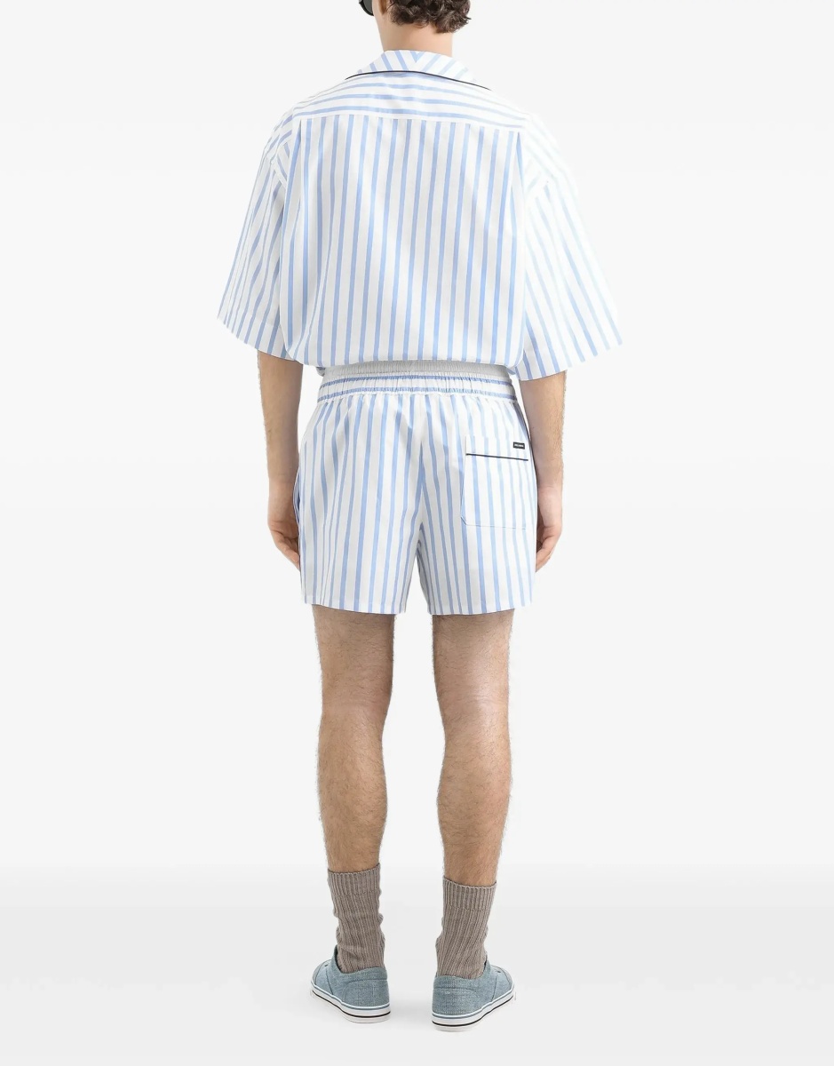 Camasa casual Short-sleeve striped Shirt - Img 3