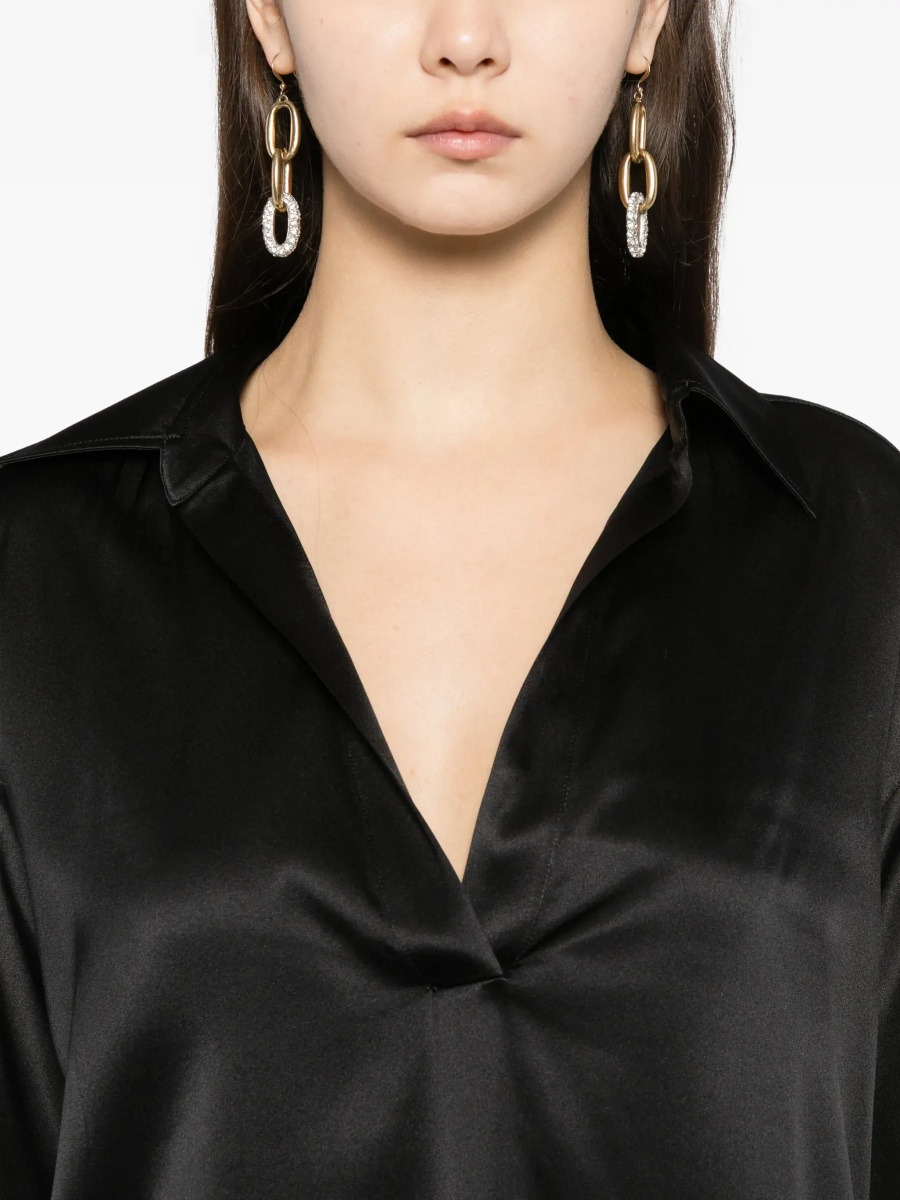 Camasa casual Stretch Silk Shirt - Img 5