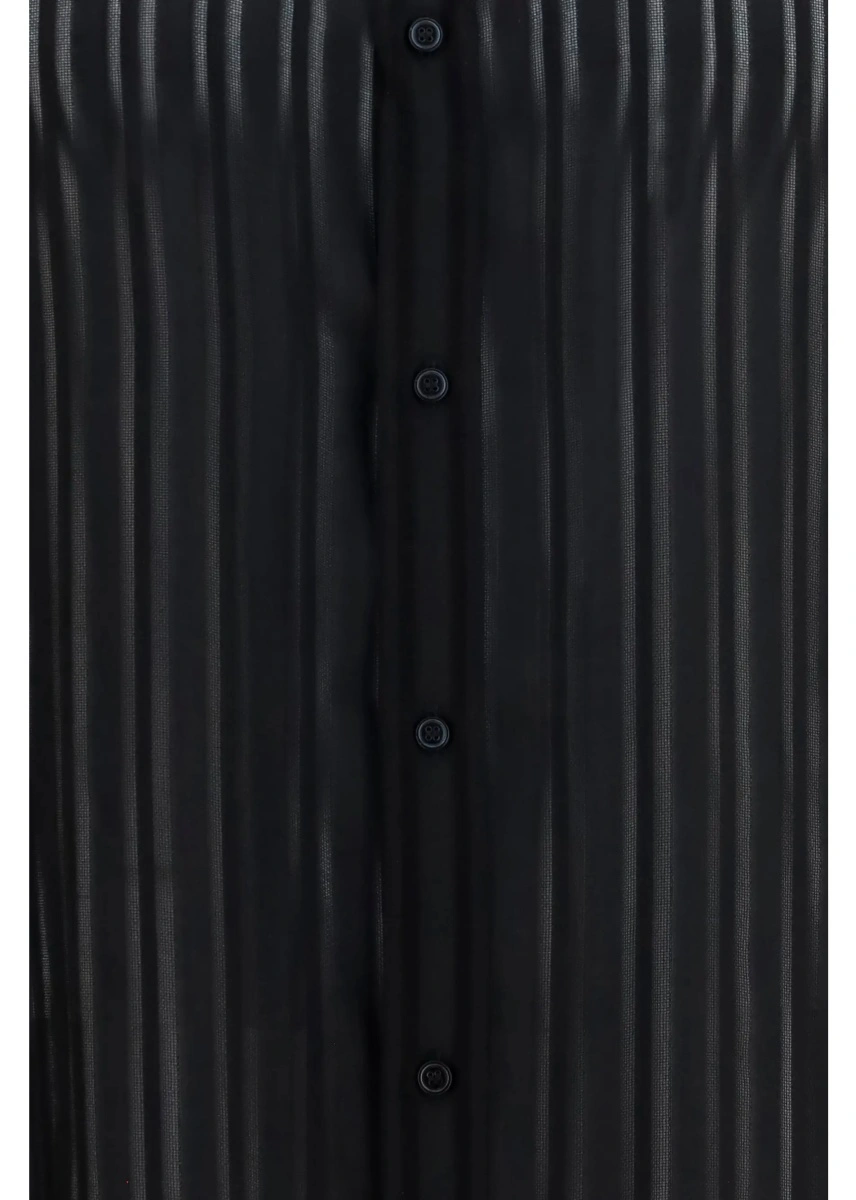 Camasa casual Striped silk gauze Shirt - Img 3