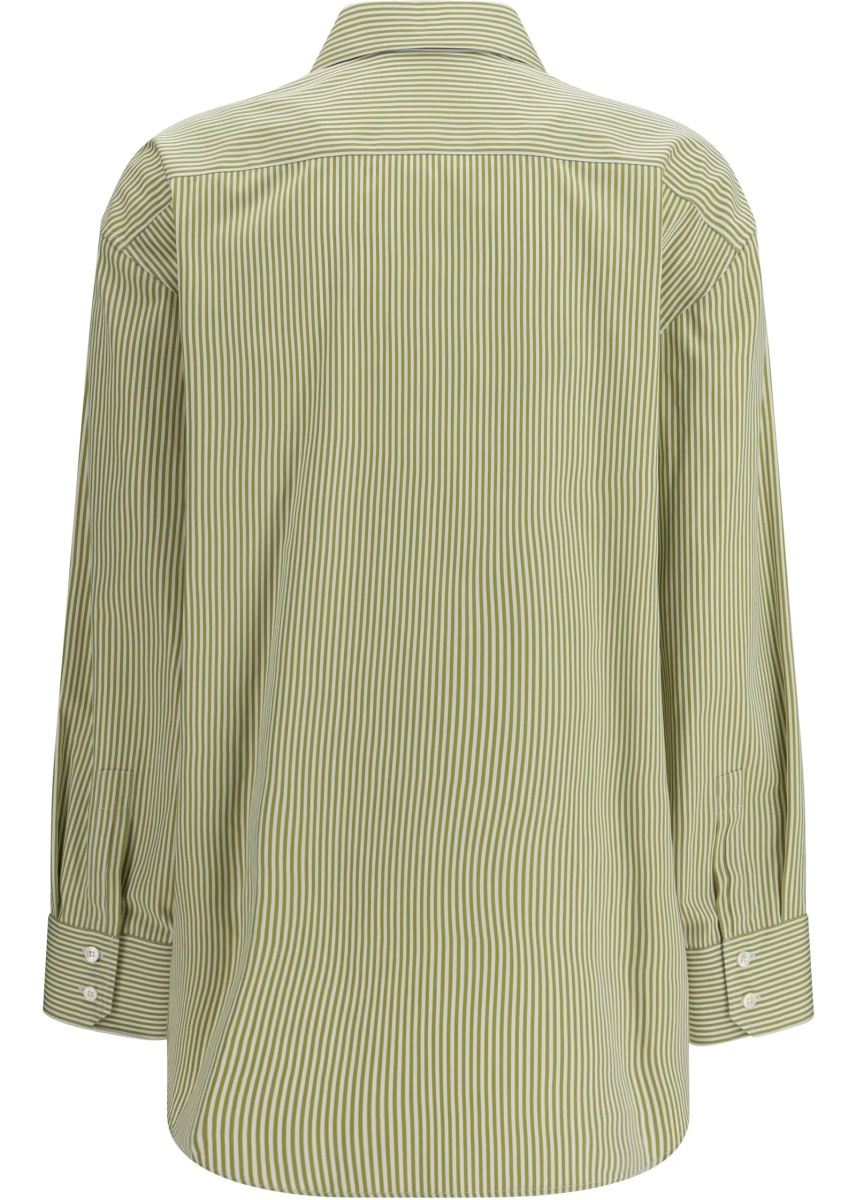 Camasa casual Vertical Striped Button Shirt - Img 2