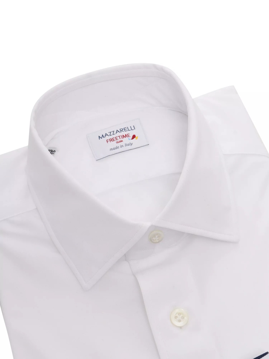 Camasa casual White freetime shirt - Img 2